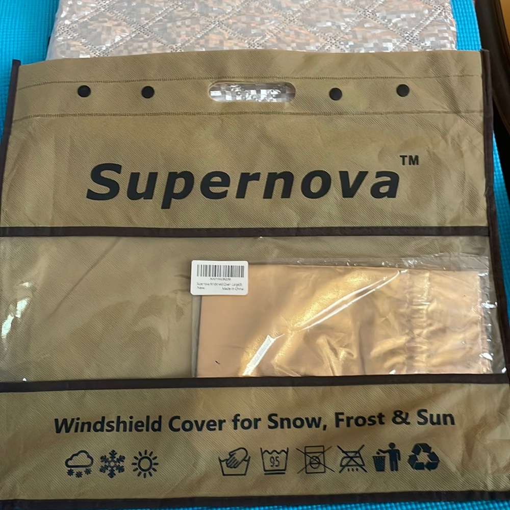 All seasons windshield cover.